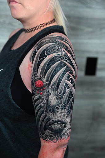 Explore cartoon tattoo ideas, creative tattoo ideas in Midvale, available at Dark Arts Tattoo & Dark Mark Piercing Studio