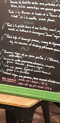Annadata à Saint-Malo menu