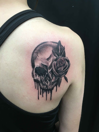 Explore small alice in wonderland tattoo ideas, creative tattoo ideas in San Diego, available at Funhouse Tattoo