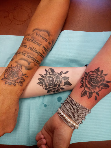 Explore small witch tattoo ideas, creative tattoo ideas in Little Rock, available at THE ORIGINAL ARCH STREET TATTOO COMPANY EST.2014 FBAARON DALE STINSON