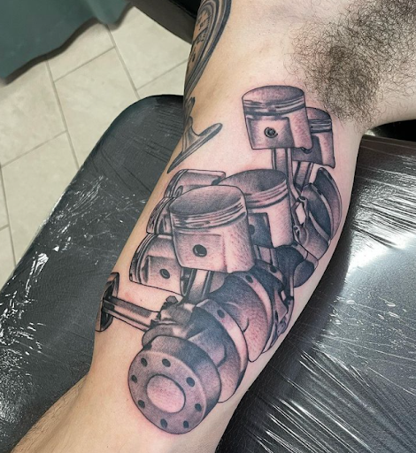 Explore tattoo ideas on foot, creative tattoo ideas in Passaic, available at District 36 Tattoo Parlor