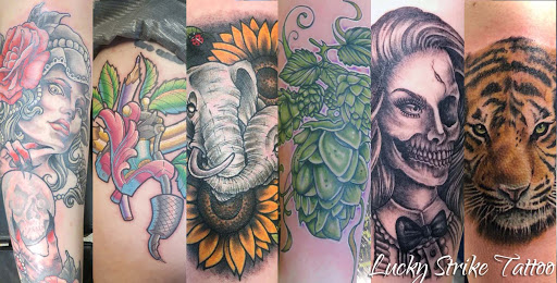 Explore aries zodiac sign tattoo ideas, creative tattoo ideas in Quakertown, available at Lucky Strike Tattoo and Body Piercing