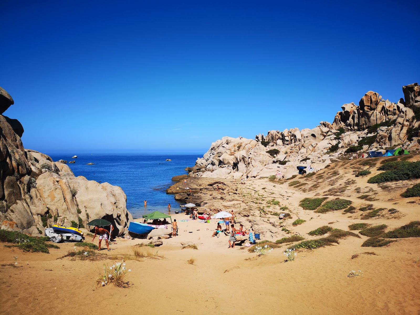 Foto de Valle della Luna Beach - buen lugar amigable para mascotas para vacacionar