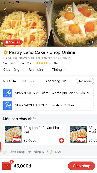 Pastry Land Thái Nguyên