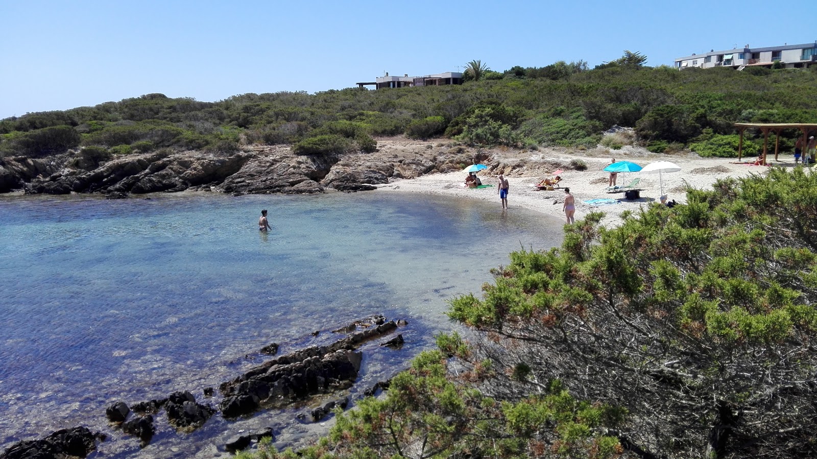Spiaggia Punta Negra'in fotoğrafı biraz temiz temizlik seviyesi ile