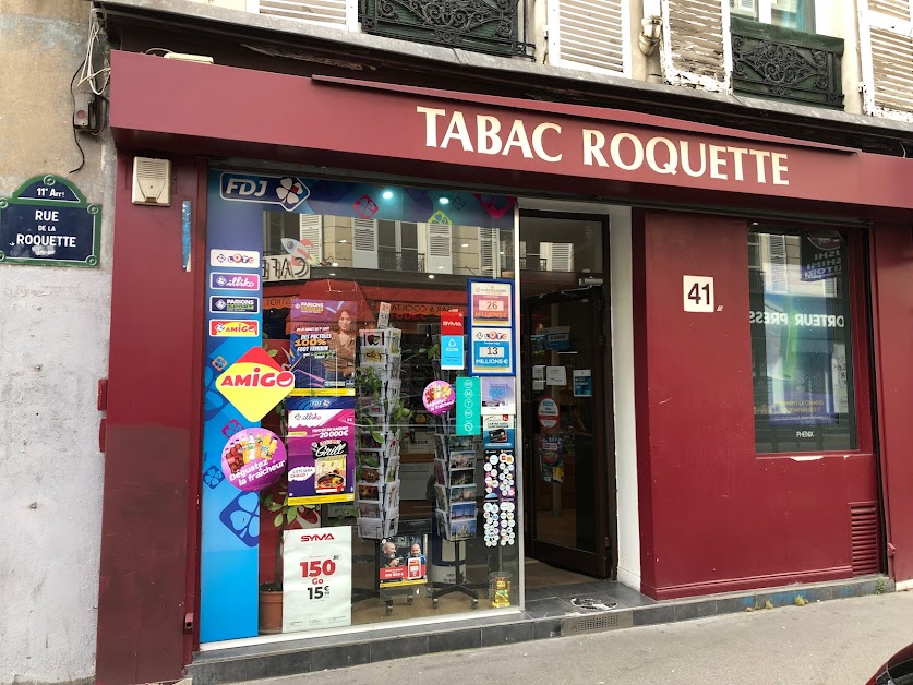 Tabac Roquette à Paris (Paris 75)