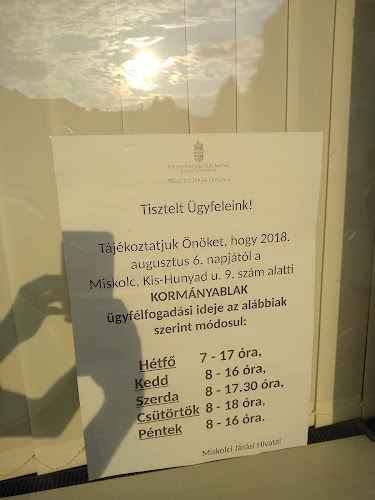 Értékelések erről a helyről: Kormányablak - Miskolci Járási Hivatal (Kis-Hunyad), Miskolc - Munkaügyi hivatal