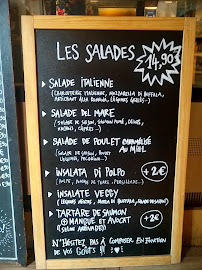 SPIGA à Paris menu