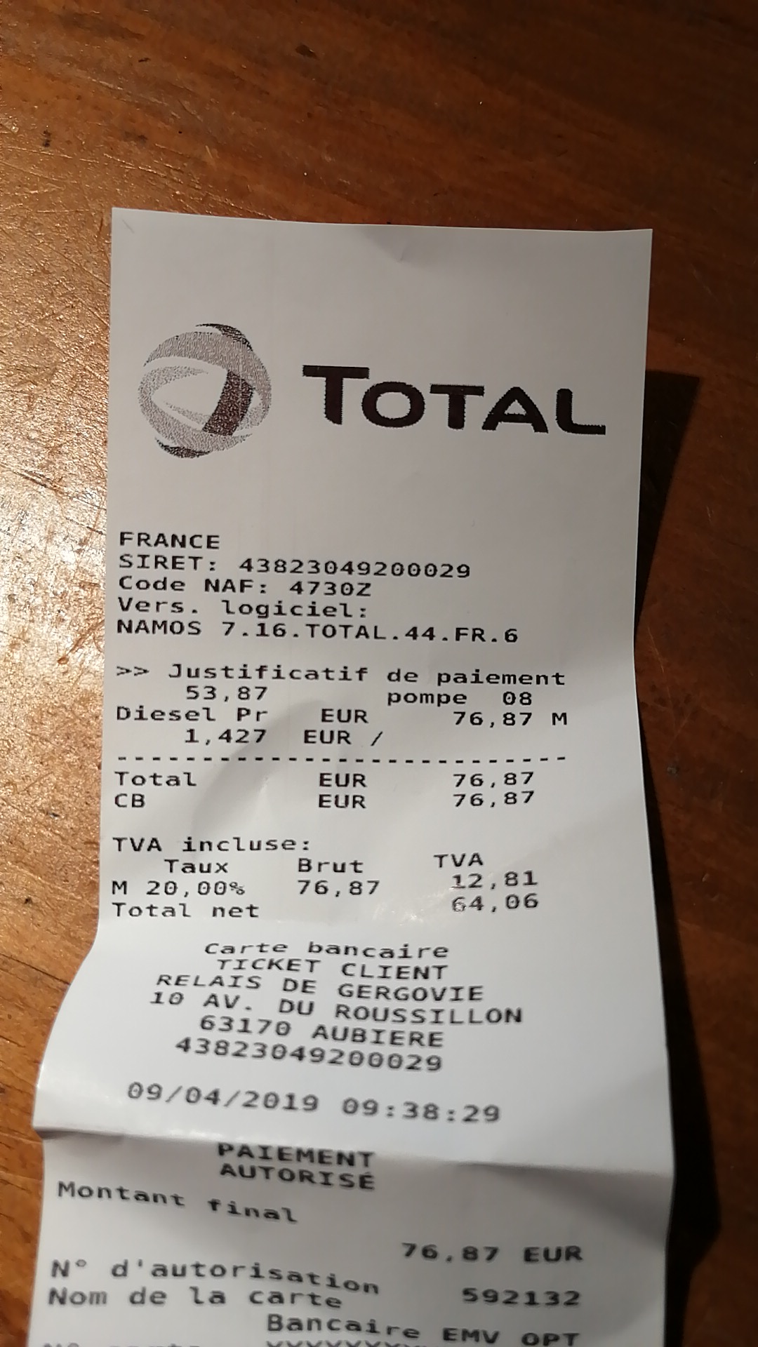 Photo n° 1 de l'avis de Patrick.a fait le 24/01/2018 à 07:22