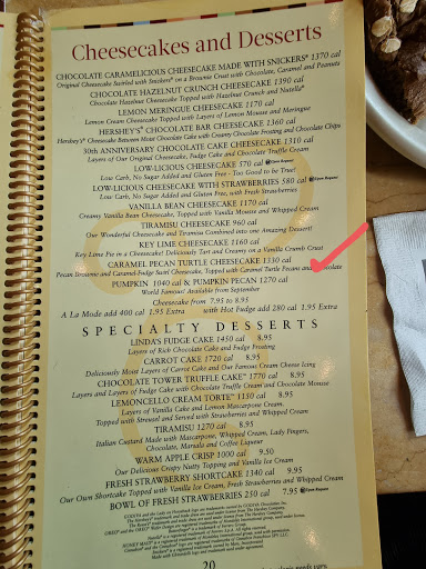 Restaurant «The Cheesecake Factory», reviews and photos, 2223 N Westshore Blvd, Tampa, FL 33607, USA