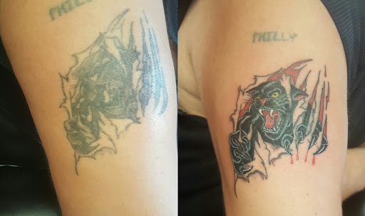 Explore tattoo shading ideas filler, creative tattoo ideas in Forest Lake, available at Dicks Tattoo