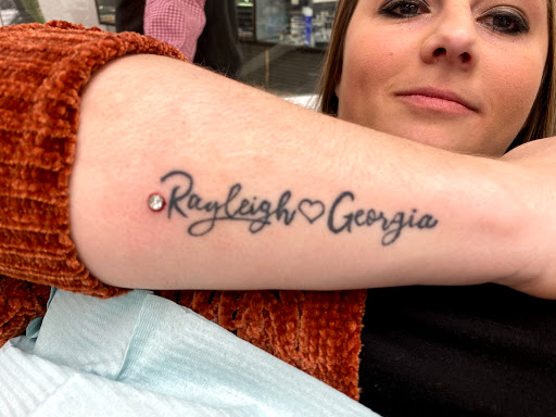 Explore thumb tattoo ideas, creative tattoo ideas in Myrtle Beach, available at Professional Body Piercing by Jackie