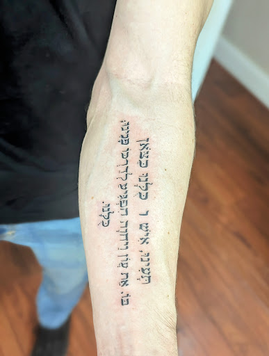 Explore rock tattoo ideas, creative tattoo ideas in Pittsburg, available at NeonMoon Tattoo