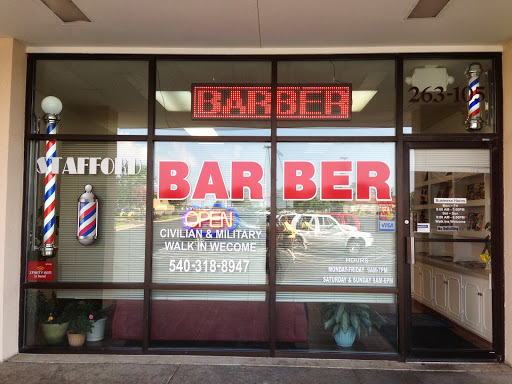 Barber Shop «Stafford Barber Shop», reviews and photos, 263 Garrisonville Rd #105, Stafford, VA 22554, USA
