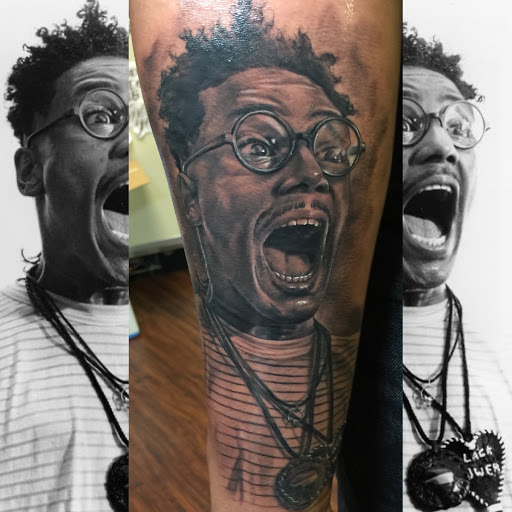 Explore manchester united tattoo ideas, creative tattoo ideas in Huntsville, available at Art-I-Facts Tattoo Gallery
