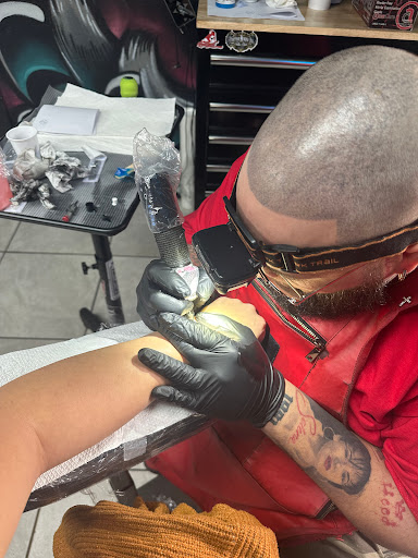Explore yorkie tattoo ideas, creative tattoo ideas in Las Cruces, available at Porter House Ink Piercing & Tattoo