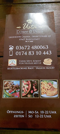 Carte du Usta à Rudolstadt