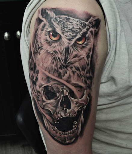 Explore demon tattoo ideas, creative tattoo ideas in Brunswick, available at Black Element Tattoo