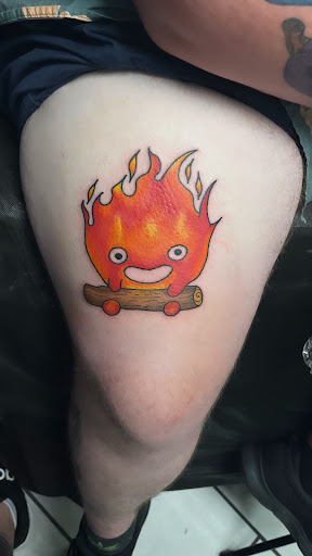 Explore flash halloween tattoo ideas, creative tattoo ideas in Cadillac, available at Limitless Ink Tattoo Studio