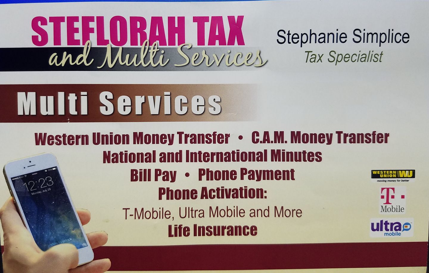 Steflorah Tax & Multi Services