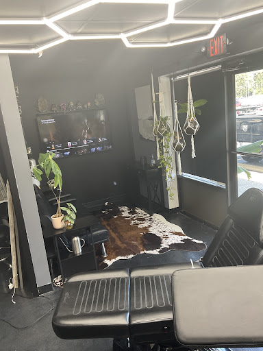 Explore blue line tattoo ideas, creative tattoo ideas in Toledo, available at Ellis Ink