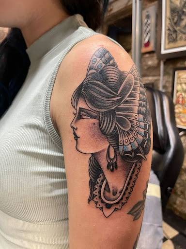 Explore pimp tattoo ideas, creative tattoo ideas in Asbury, available at Immortal Ink Tattoo