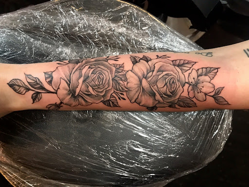 Explore blacksmith tattoo ideas, creative tattoo ideas in Roanoke, available at RailYard INK