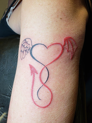 Explore suicidal tattoo ideas, creative tattoo ideas in El Reno, available at Tattoo Art Studio