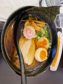 Soupe du Restaurant de nouilles (ramen) Yamanashi Ramen à Paris - n°18