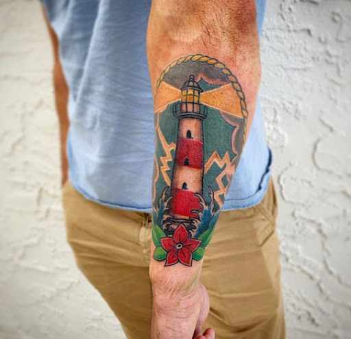 Explore croatian tattoo ideas, creative tattoo ideas in Dothan, available at Dinosaur Tattoo Company