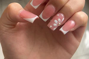 Pink Sky Nails image