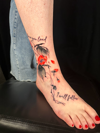 Explore zach bryan tattoo ideas, creative tattoo ideas in Springfield, available at Anchored Ink Tattoo & Piercing by SPLAT LLC