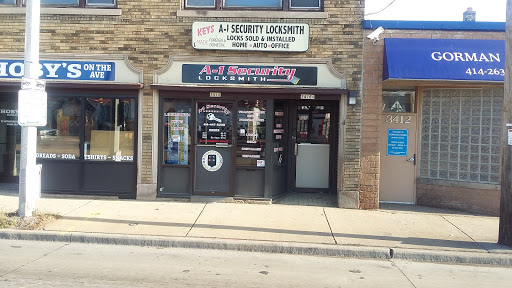 Locksmith «A-1 Security Locksmith», reviews and photos, 3416 W Fond Du Lac Ave, Milwaukee, WI 53210, USA