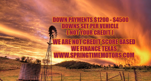 Used Car Dealer «Springtime Motors», reviews and photos, 4634 Farm to Market 2920, Spring, TX 77388, USA