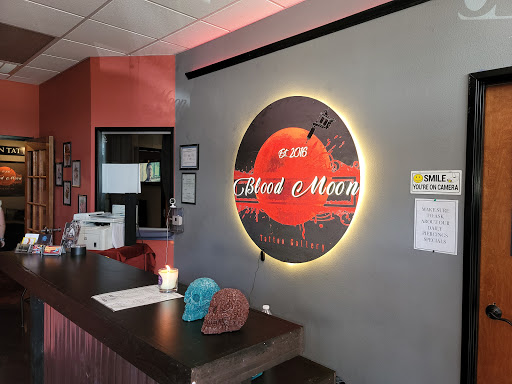 Tattoo Shop «Blood Moon Tattoo Gallery», reviews and photos, 101 N Main St #201, Mansfield, TX 76063, USA