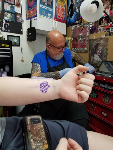 Explore simple cartoon tattoo ideas, creative tattoo ideas in Gadsden, available at Sacred Art Tattoo Company