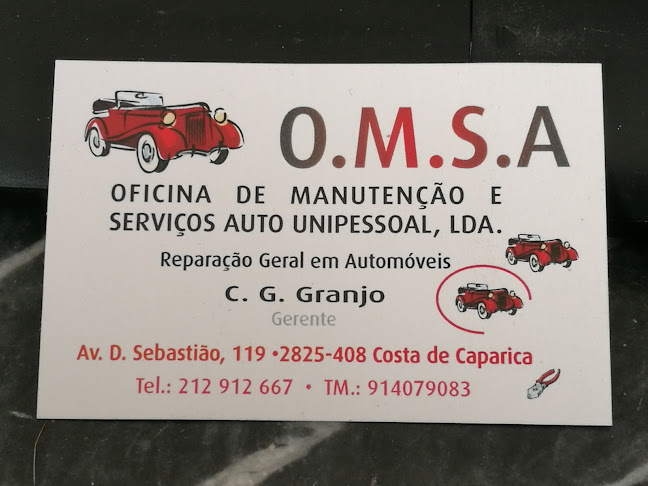 Comentários e avaliações sobre o O.M.S.A. - Oficina de Manutenção e Serviços Auto, Lda.