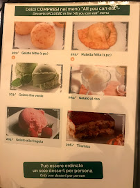 Restaurant de sushis Ippoh à Vicenza (la carte)