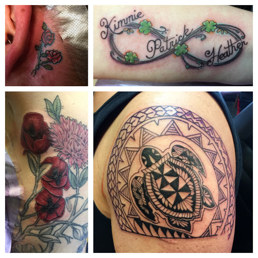 Explore daddy daughter tattoo ideas, creative tattoo ideas in Utica, available at Tattoo U Studio