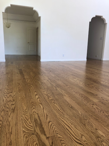 Wood floor refinishing service Sunnyvale