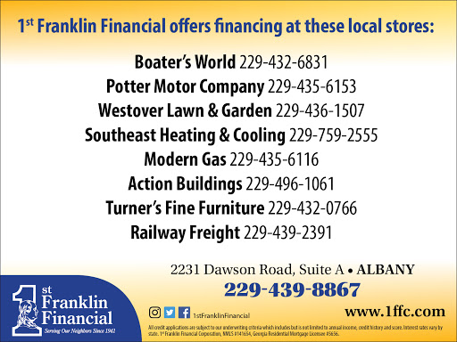 1st Franklin Financial in Albany, Georgia