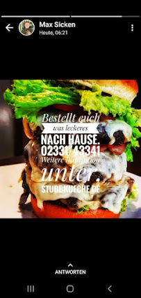 Menu / carte de Stube & Küche Florian Bürger à Hagen