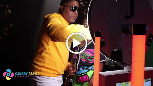 360 Photo Booth Rental Photo Booth Near Me Canary Capital Rentals image