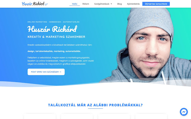 Huszár Richárd - Honlapkészítés & Online Marketing - Tatabánya