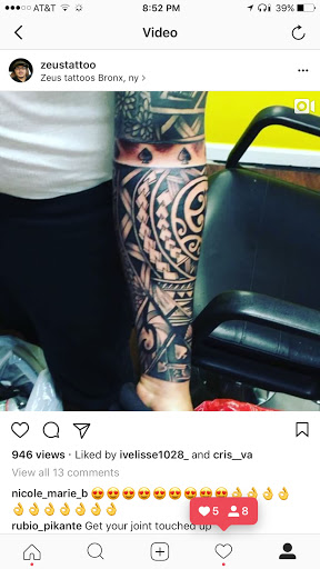 Explore tattoo ideas on paper, creative tattoo ideas in Bronx, available at Zeus Tattoos