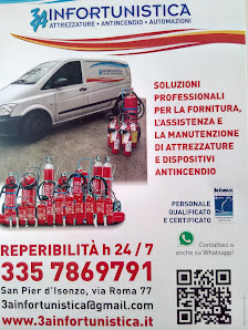 3A Infortunistica-servizi e dispositivi antincendio - impianti di automazione Via Roma, 77, 34070 San Pier D'isonzo GO, Italia
