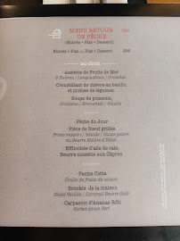 Restaurant Le Port à Les Sables-d'Olonne menu