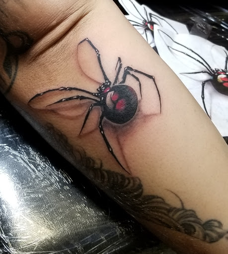 Explore scientific tattoo ideas, creative tattoo ideas in Bakersfield, available at KUSTOM CREATIONS TATTOO & PIERCING STUDIO