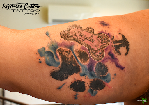 Explore toothless tattoo ideas, creative tattoo ideas in Salisbury, available at Keepsake Custom Tattoo & Body Piercing Laser Tattoo Removal