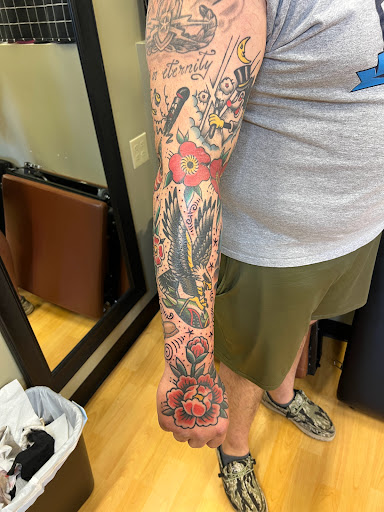 Explore chameleon tattoo ideas, creative tattoo ideas in Duluth, available at Duluth Tattoo Company